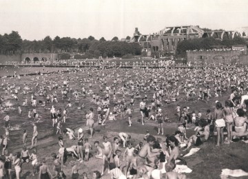 Naturbad Stadtparksee - 1950er Jahre