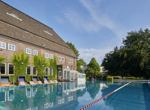 Holthusenbad Ganzjahresfreibad Bahnen