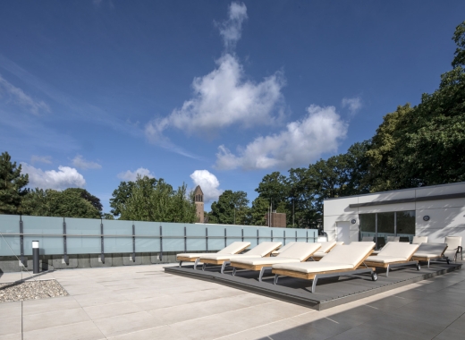 Parkbad Ausklapper Relax Dachterrasse