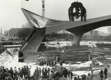 Alster-Schwimmhalle - Richtfest