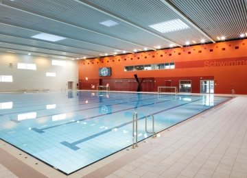 Schwimmhalle Inselpark - Wasserballhalle